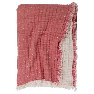 Johanna Howard Cozi Throw Tulip Pink / Natural